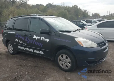 2005 Toyota Sienna Le z USA, uszkodzony, nr VIN 5TDZA23C55S337760